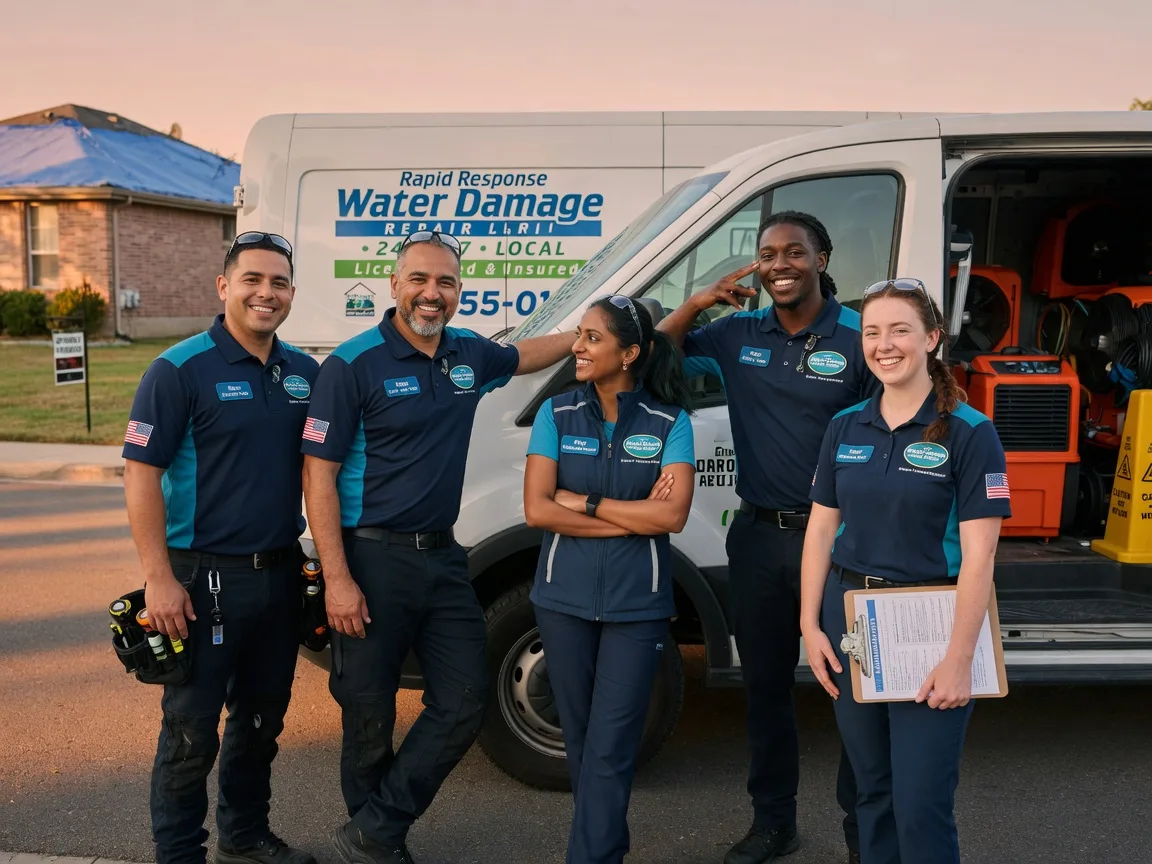 Water Damage Restoration company in Huntington, TX