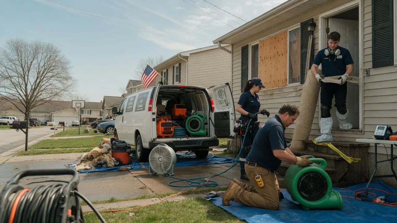 Water Damage Restoration in Huntington, TX near me